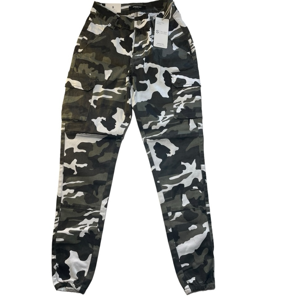Camo Twill Joggers - NWT